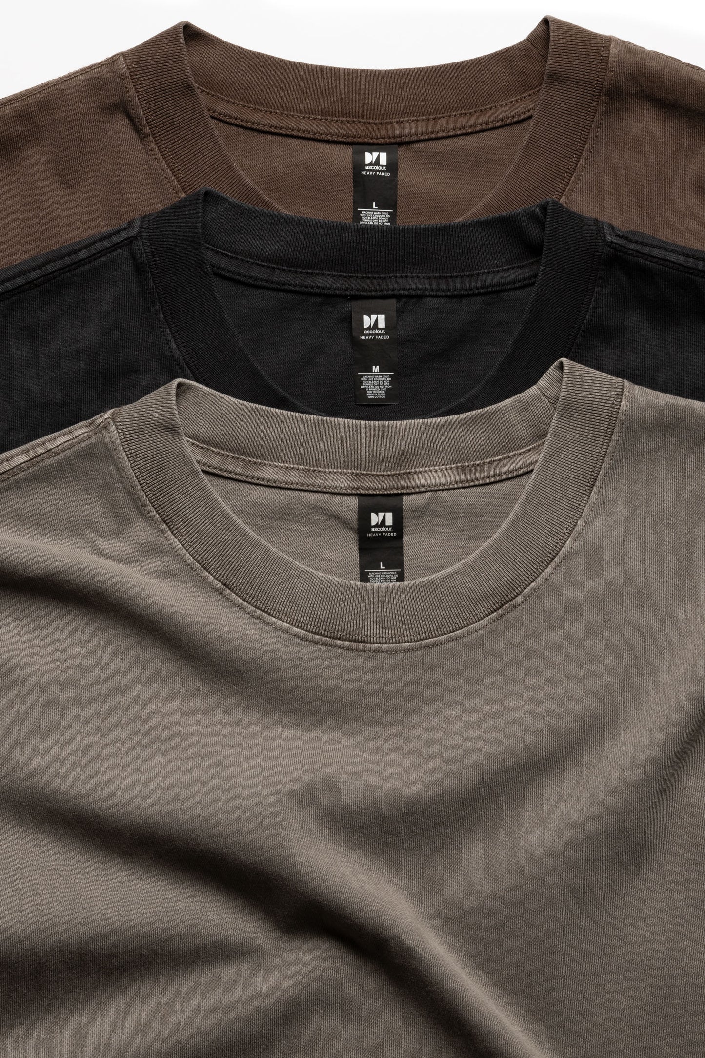ASCOLOUR Heavy Faded Tee(SINGLE)