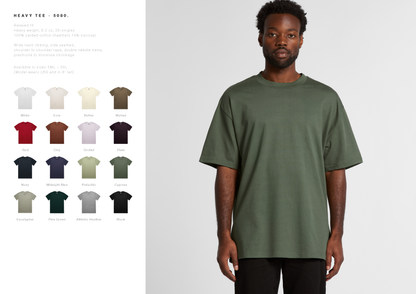 ASCOLOUR Heavy Tee(SINGLE)