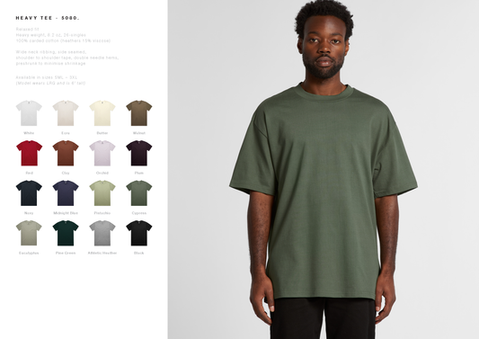 ASCOLOUR Heavy Tee (DOZEN)